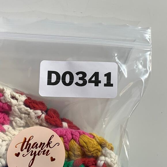 Farm Rio Multi Circles Crochet Shorts Size M Cream Cotton Floral Vibrant Boho - Picture 11 of 12